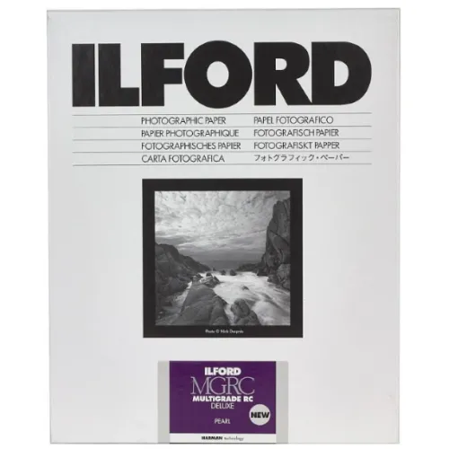 Ilford Darkroom Supplies|Paper>Multigrade RC Deluxe Pearl Paper - MGRCDL44M –5x7" - 25 Sheets