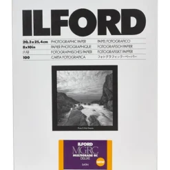 Ilford Darkroom Supplies|Paper>Multigrade RC Deluxe Satin Paper - MGRCDL25M - 8x10" - 100 Sheets