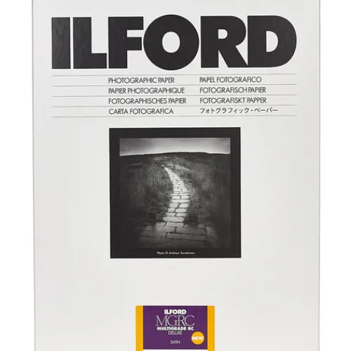 Ilford Darkroom Supplies|Paper>Multigrade RC Deluxe Satin Paper - MGRCDL25M - 5x7" - 250 Sheets