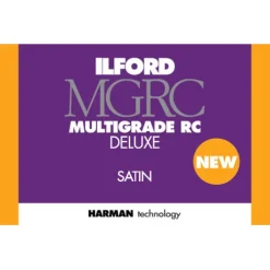 Ilford Darkroom Supplies|Paper>Multigrade RC Deluxe Satin 8x10" Paper (MGRCDL25M) - 25 Sheets