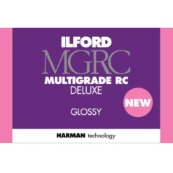 Ilford Darkroom Supplies|Paper>Multigrade RC Deluxe Gloss Paper - MGRCDL1M - 8x10" - 250 Sheets