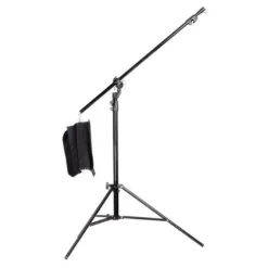 Jinbei Light Stands, Backgrounds & Mounting>2 in 1 Convertible 2.9m Light Stand with built in 2.2m Boom Arm - JBM3BOOM