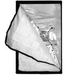 Jinbei Reflectors, Softboxes & Umbrellas>60x90cm Quick Fold Rectangular Umbrella Softbox Bowens S Mount