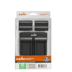 Jupio Battery Chargers & Plates|Camera Batteries>Fujifilm NP-W235 Batteries & Dual Charger Kit