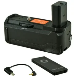 Jupio Battery Grips>Sony A6500 Battery Grip with Cable & Remote