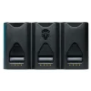 Jupio Battery Chargers & Plates>Sony FZ100 Prime Triple Charger and Card Holder USB-C Charging