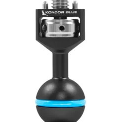 Kondor Blue Camera Cages & Rigs>3/8 inch Ball Head with Locating Pins for Magic Arms - Black