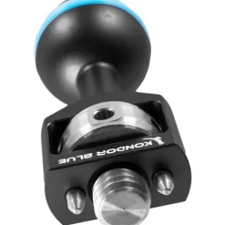 Kondor Blue Camera Cages & Rigs>3/8 inch Ball Head with Locating Pins for Magic Arms - Black