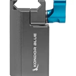 Kondor Blue Camera Cages & Rigs>Baby Pin 5/8 Inch Spigot Receiver to NATO Clamp Adapter - Space Grey