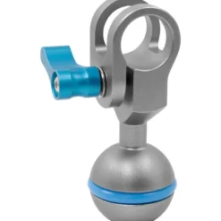 Kondor Blue Camera Cages & Rigs>Ball Head to 15mm Rod Clamp for Magic Arms - Space Grey