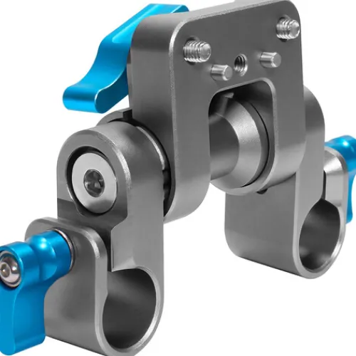 Kondor Blue Camera Cages & Rigs>Battery Plate Rod Block - Space Grey