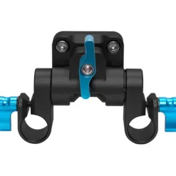 Kondor Blue Camera Cages & Rigs>Battery Plate Rod Block - Raven Black