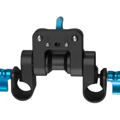 Kondor Blue Camera Cages & Rigs>Battery Plate Rod Block - Raven Black