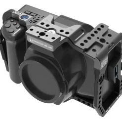 Kondor Blue Camera Cages & Rigs>Blackmagic Pocket 6K Pro Cage - Without Top Handle - Black