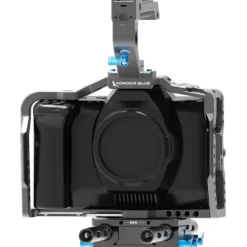 Kondor Blue Camera Cages & Rigs>Blackmagic Pocket 6K Pro Base Rig - Space Grey