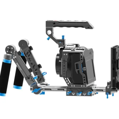 Kondor Blue Camera Cages & Rigs>Blackmagic Pocket 6K Pro Ultimate Rig - Space Grey