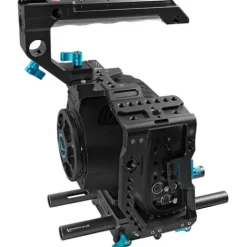 Kondor Blue Camera Cages & Rigs>Blackmagic Pocket 6K Pro Base Rig - Black