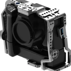 Kondor Blue Camera Cages & Rigs>BMPCC 6K Pro Battery Grip Cage - Space Grey