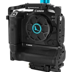 Kondor Blue Camera Cages & Rigs>Canon Arca R5/R6/R Battery Grip Cage (Without Top Handle) - Black