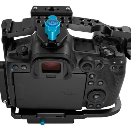 Kondor Blue Camera Cages & Rigs>Canon Arca R5/R6/R Full Cage (Without Top Handle) - Black