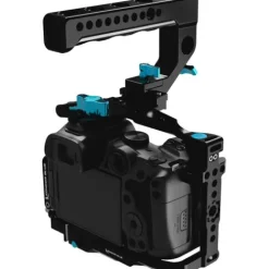Kondor Blue Camera Cages & Rigs>Canon R7 Arca Cage with Top Handle - Black