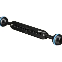 Kondor Blue Camera Cages & Rigs>Cine Magic Arm Extension Bar with Double Ball Head - 8 Inch - Black