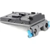 Kondor Blue Camera Cages & Rigs>Cine V Mount Battery Plate for LWS 15mm Rods - Space Grey