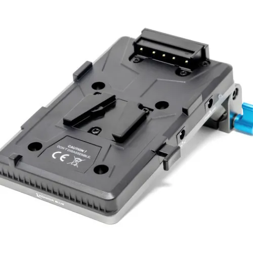 Kondor Blue Camera Cages & Rigs>Cine V Mount Battery Plate for LWS 15mm Rods - Space Grey