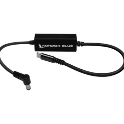 Kondor Blue Cables & Connectors>40.6cm DC to USB C Power Delivery Cable for Mirrorless Cameras - Raven Black