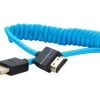 Kondor Blue Cables & Connectors|Video Monitors & Accessories>Coiled Full HDMI Cable (30 to 60cm)