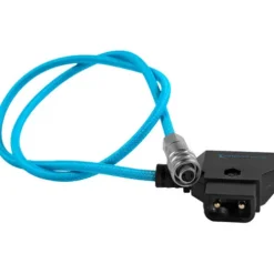 Kondor Blue Cables & Connectors>D-Tap to BMPCC 4K 6K Power Cable for Blackmagic Pocket Cinema Camera 4K P-Tap 50.8cm - Blue