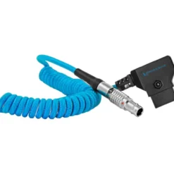 Kondor Blue Cables & Connectors>D-TAP to LEMO 2 Pin 0B Male Power Cable - Straight (Blue)