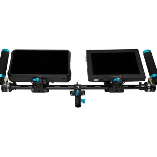 Kondor Blue Camera Cages & Rigs>Dual Monitor Video Village Kit - Black