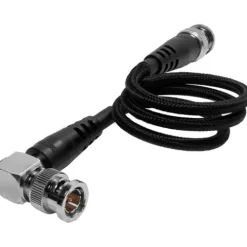 Kondor Blue Video Monitors & Accessories>12G SDI Right Angle Cable for 4K 60p Camera Monitors and Transmitters - Black