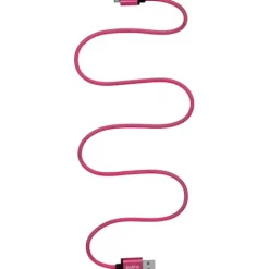 Kondor Blue Cables & Connectors>iJustine Micro-USB to USB-A Charge and Sync Cable - Pink