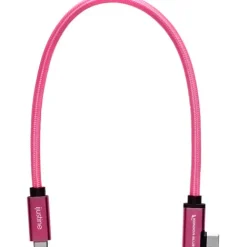 Kondor Blue Cables & Connectors>iJustine USB C 3.1 Data and Charging Cable - Pink