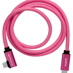 Kondor Blue Cables & Connectors>iJustine USB C 3.1 Data and Charging Cable - Pink