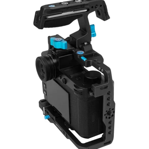 Kondor Blue Camera Cages & Rigs>Leica SL2 / SL2S Cage With Top Handle - Black