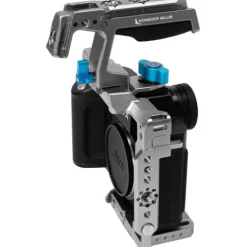 Kondor Blue Camera Cages & Rigs>Leica SL2 / SL2S Cage With Top Handle - Space Grey