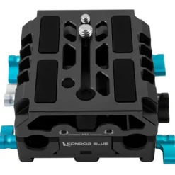 Kondor Blue Camera Cages & Rigs>LWS ARRI Bridge Plate For Cinema Cameras with Riser for RED KOMODO - Black