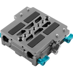 Kondor Blue Camera Cages & Rigs>LWS ARRI Bridge Plate For Cinema Cameras with Riser for ARRI Alexa Mini - Space Grey
