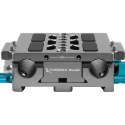Kondor Blue Camera Cages & Rigs>LWS ARRI Bridge Plate For Cinema Cameras with Riser for ARRI Alexa Mini - Space Grey