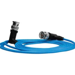 Kondor Blue Cables & Connectors>3m Ultra Thin 6G SDI Right Angle BNC Video Cable