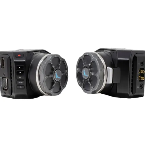 Kondor Blue Doors, Clips & Covers>MFT Mount Cine Cap - Metal Body Cap for Camera Lens Port - Space Grey