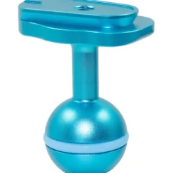 Kondor Blue Camera Cages & Rigs>Mini Quick Release to Ball Head for Magic Arms - Blue