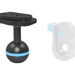 Kondor Blue Camera Cages & Rigs>Mini Quick Release to Ball Head for Magic Arms - Black