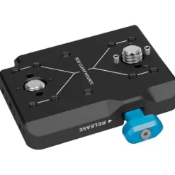 Kondor Blue Camera Cages & Rigs>Mini V-Mount Battery Plate - Raven Black