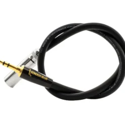 Kondor Blue Cables & Connectors>Mini XLR to 3.5mm Gold Stereo Mini Plug for Lavalier Mics and BMPCC 4K/6K - Black