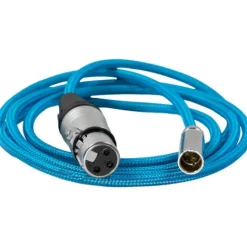 Kondor Blue Audio Cables & Adapters>Mini XLR to XLR Female for BMPCC 6K Pro/C70 Camera Cable - 91.4cm - Blue
