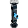 Kondor Blue Camera Cages & Rigs>15mm Arri Rosette Dual Rod Clamp - Black